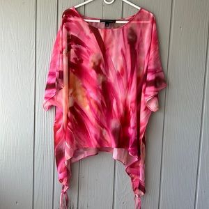 Pink Colleen Lopez Poncho